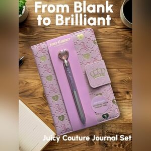 Juicy Couture Journal Set-Brand New